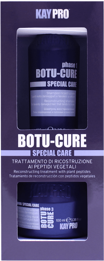 Набор KAYPRO Botu-Cure восстанавливающий: шампунь 100 мл, маска 100 мл.